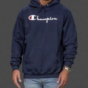 Champion Men's Navy Blue Sweatshirt